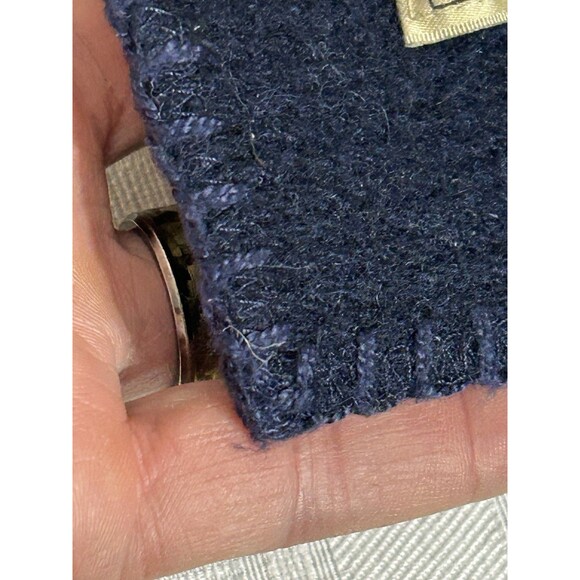 Woolrich Shirt Co. American Flag USA Throw Wool Blanket 60” X 72” Red White Blue - Picture 9 of 16